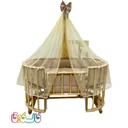 گهواره چوبی فلور