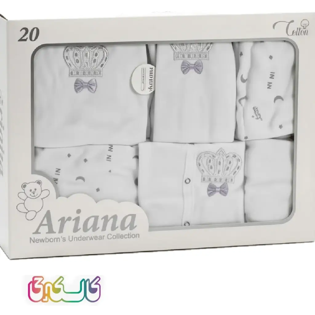 ست نخ پنبه با کیفیت نوزاد