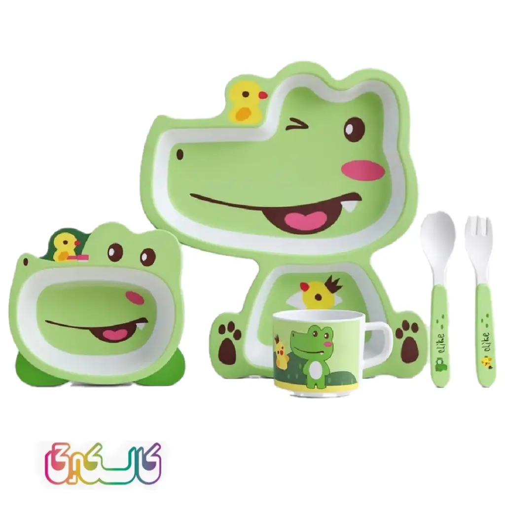 ست غذاخوری کودک ضد حساسیت