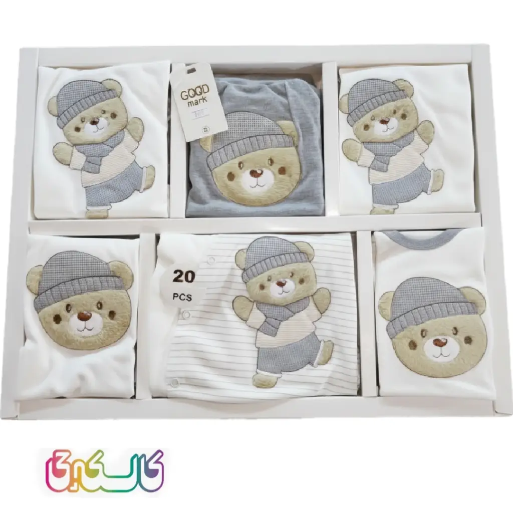 ست لباس نوزادی گود مارک پسرانه