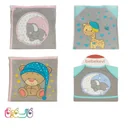 پیشبند آستین دار پوشیدنی کودک بیبی کوی