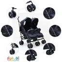 کالسکه کودک دوقلو دلیجان