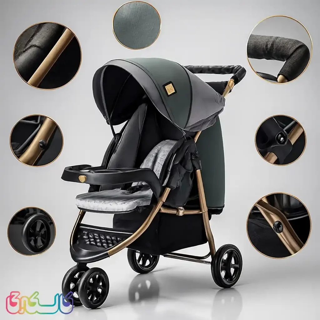 کالسکه کودک با جزئیات کامل