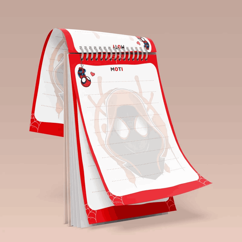 دفترچه یادداشت مرد عنکبوتی