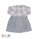 پیراهن کت دار دخترانه همراه با کفش