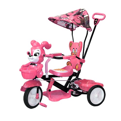 سه چرخه کودک آلوین صورتی