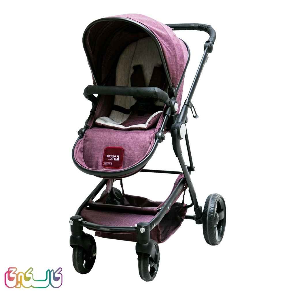 کالسکه roma+ صورتی