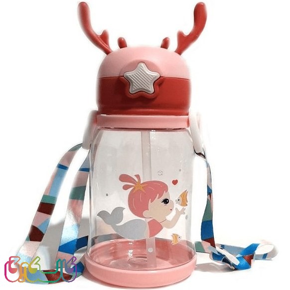 قمقمه شاخ گوزنی صورتی