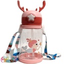 قمقمه شاخ گوزنی صورتی