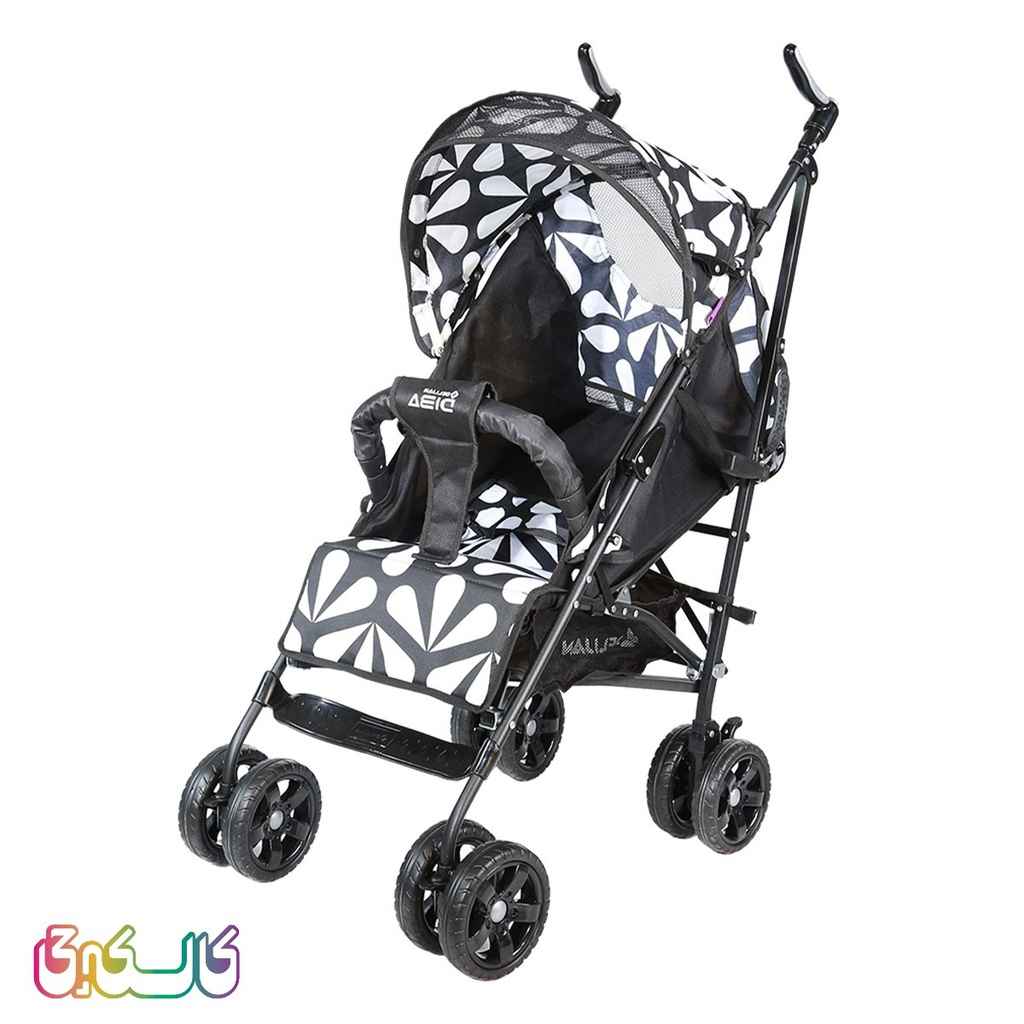 کالسکه دیبا طرح دار