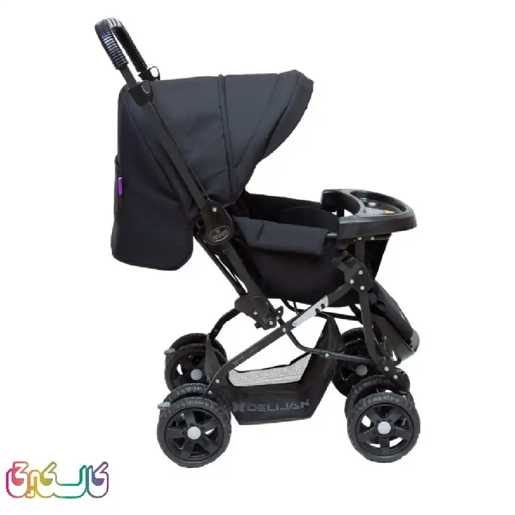 کالسکه کودک 130 Delijan مشکی