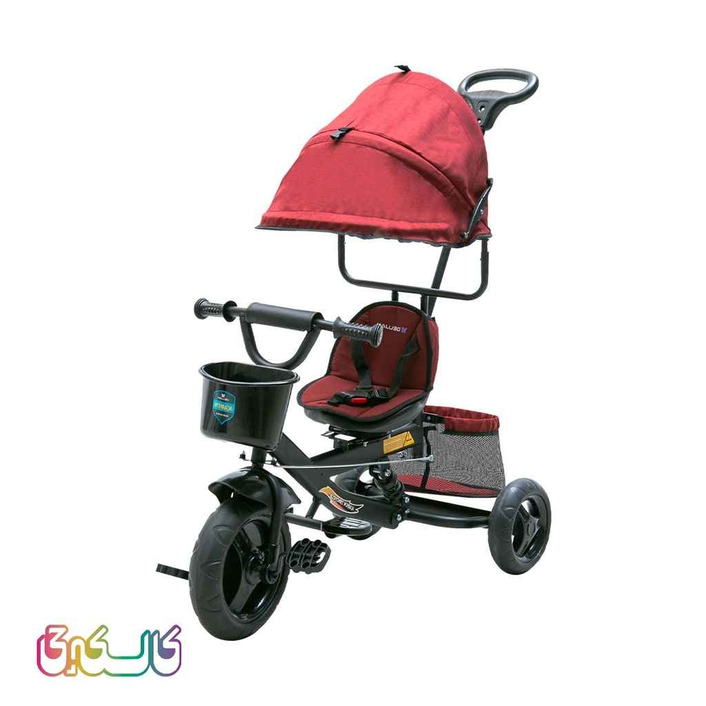 سه چرخه کودک دلیجان با چرخ های EVA