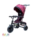 سه چرخه دلیجان زرشکی لوتوس