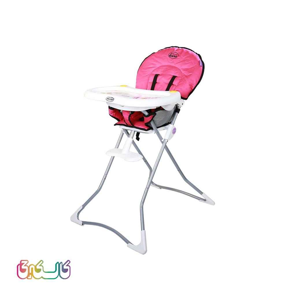 صندلی غذا دلیجان با روکش چرمی قابل شستشو