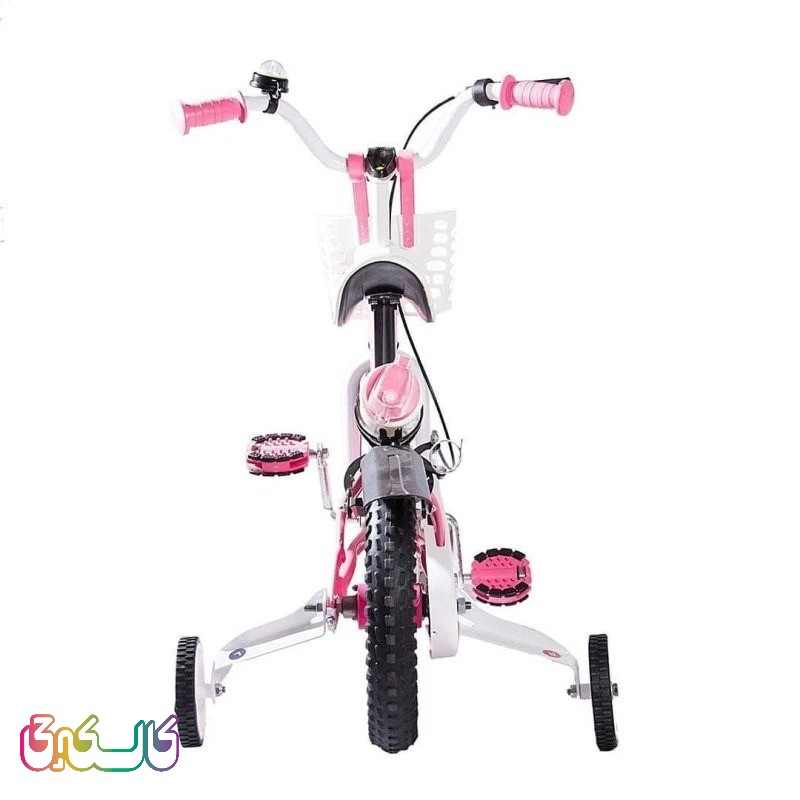 دوچرخه چرخ کمکی دار صورتی سونیک