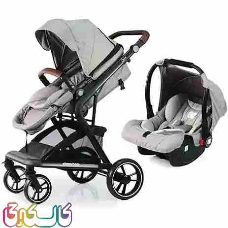 کالسکه و کریر طوسی مدل جولی