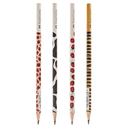 مداد مشکی فابرکاستل طرح حیوانات-بسته 4 عددی