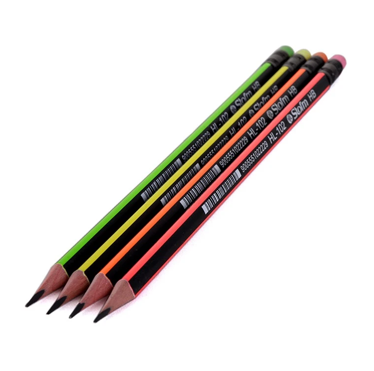 مداد مشکی استورم پاک کن دار بسته 4 عددی