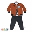 ست سه تکه پسرانه طرح فضایی