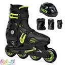 اسکیت کفشی بچگانه روسز مدل اورلاندو به همراه کلاه و لوازم ایمنی