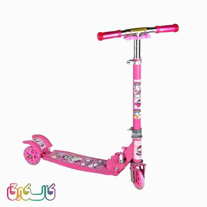 اسکوتر کودک مدل فلزی سه چرخ