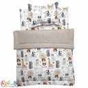 سرویس خواب 3 تکه نوزاد طرح شیر