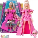 عروسک باربی اکسترا لباس چرم صورتی Fancy Mattel