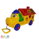 پازل آموزشی طرح ماشین مدل یادگیری اشکال هندسی