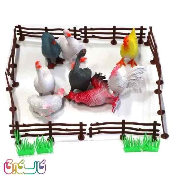 فیگور حیوانات مزرعه بسته ۱۲ عددی