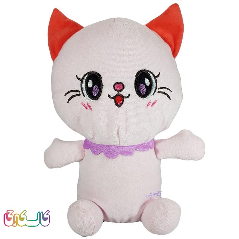 عروسک گربه پولیشی ارتفاع 25 سانتی متر