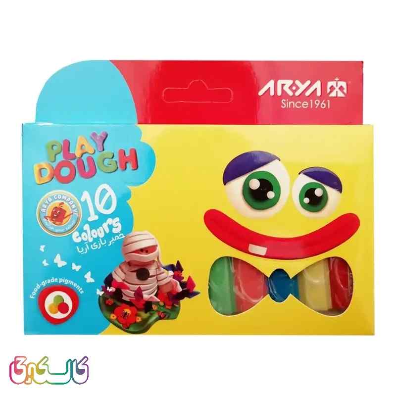 خمیر بازی آریا بسته 10 عددی