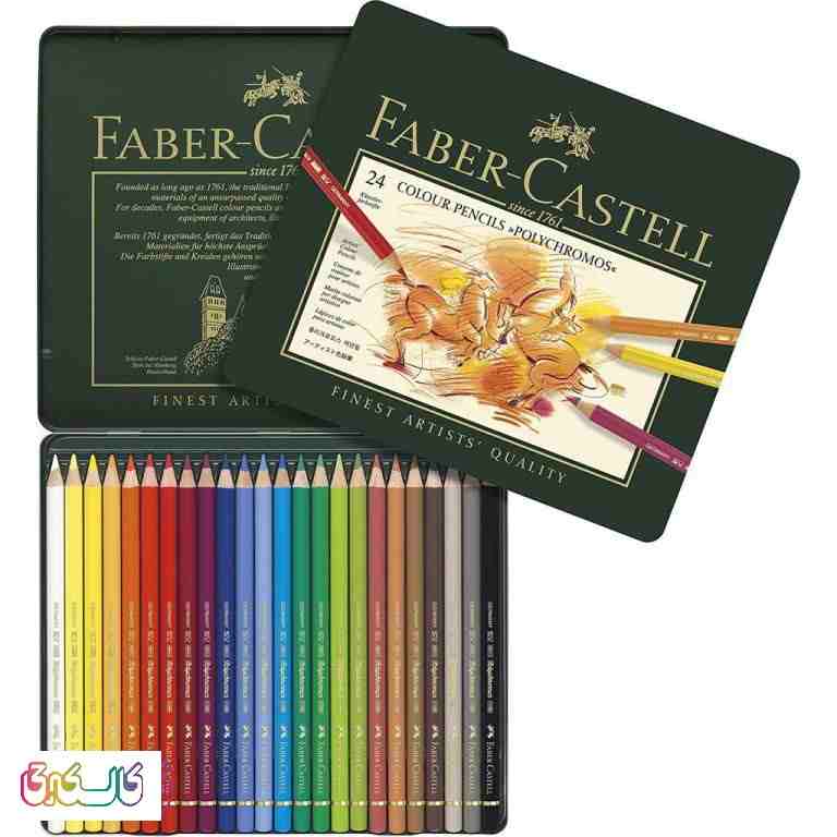 مداد رنگی 24 رنگ فابرکاستل مدل پلی کروم