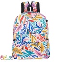 کوله پشتی بچگانه مدل برگی