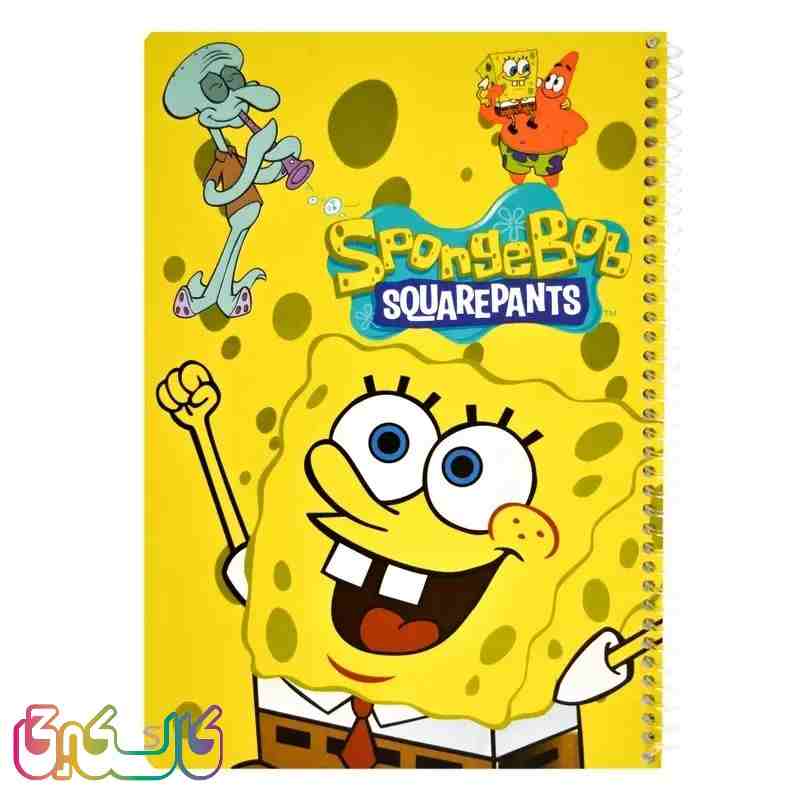 دفتر نقاشی 50 برگ کیهان مدل باب اسفنجی