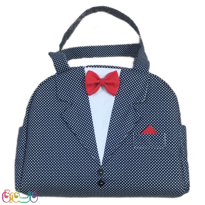 ساک لوازم کودک و نوزاد مدل یقه کت