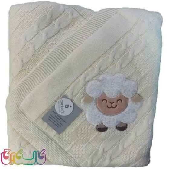 پتو بافت کلاه دار پولیشی برند ماماسی