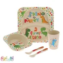 ست ۵ تکه ظروف مربع بامبو کوکو