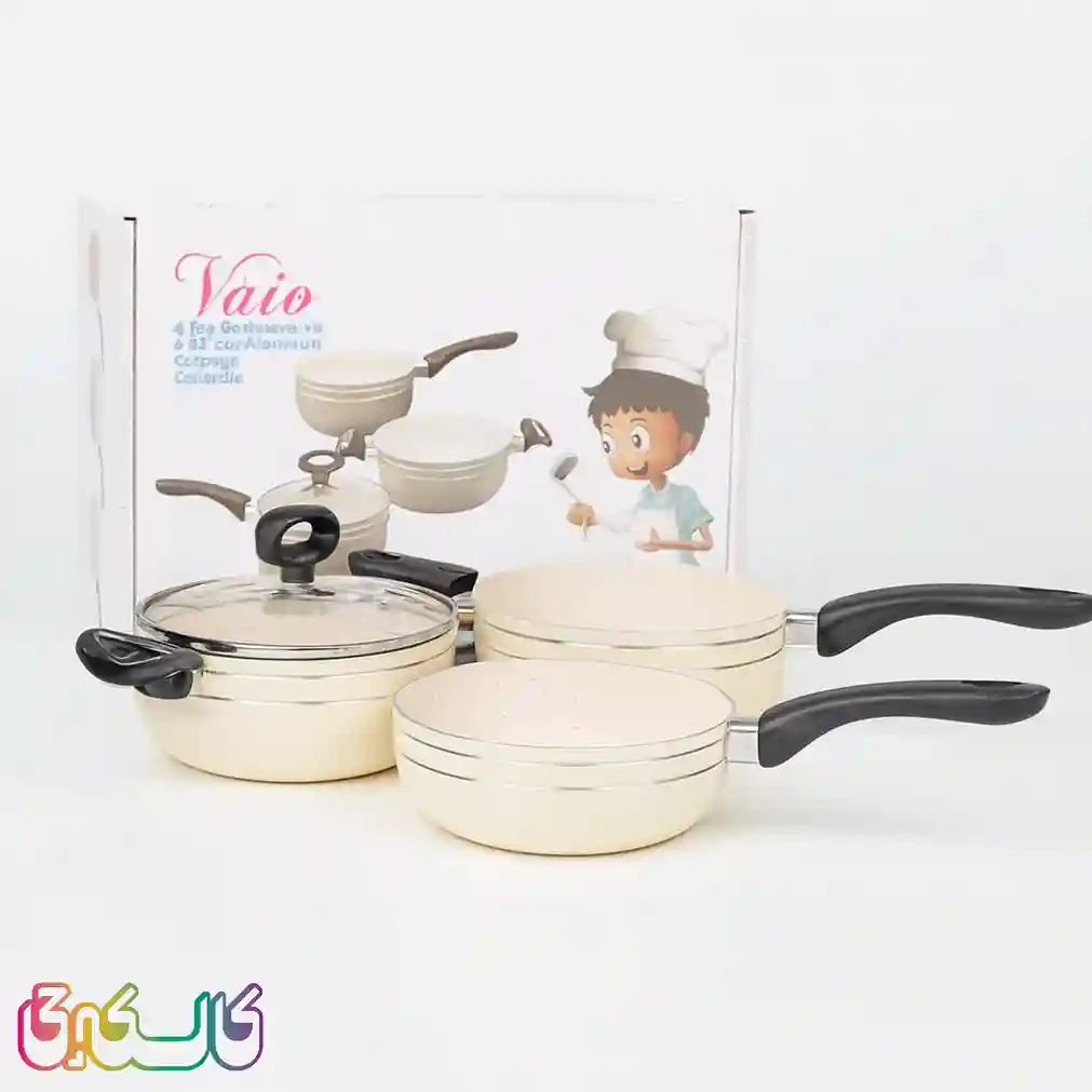 سرویس قابلمه تفلون کودک وایو