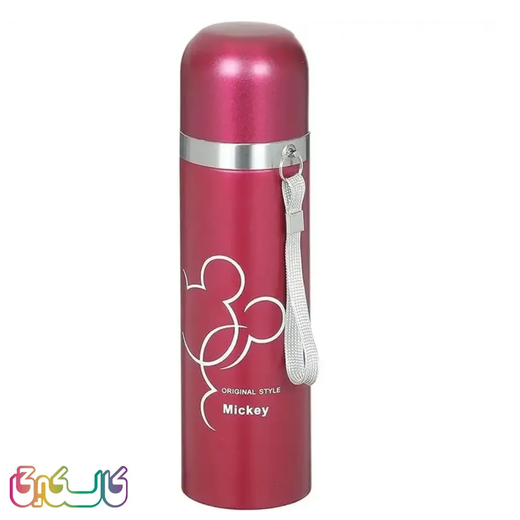 فلاسک کودک استیل 500 میل طرح میکی کد 16