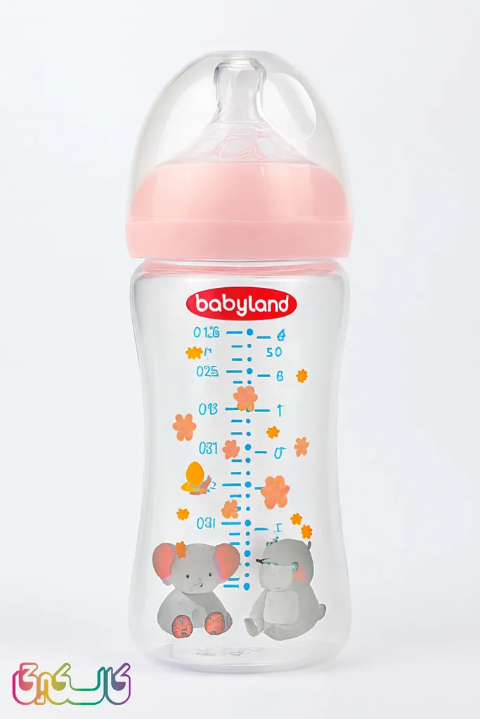 شیشه شیر پیرکس بیبی لند 270 میل کد 206