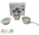 سرویس قابلمه چدن 3 تکه آکو