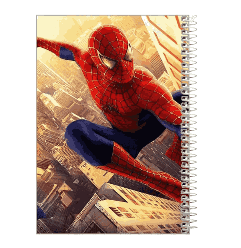 دفتر نقاشی مرد عنکبوتی