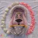 آغوشی (قنداق) سوئیسی مخمل نوزاد ببک