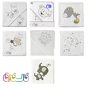 حوله حمام کودک 2 تیکه گلدوزی مادرکر اصل