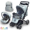 ست 3 تکه تشک کالسکه براق چیکو ببتو