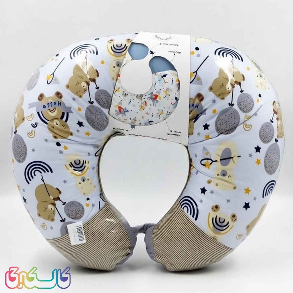 بالش شیردهی سه کاره شکل یو تامی‌ پیلو آیلین