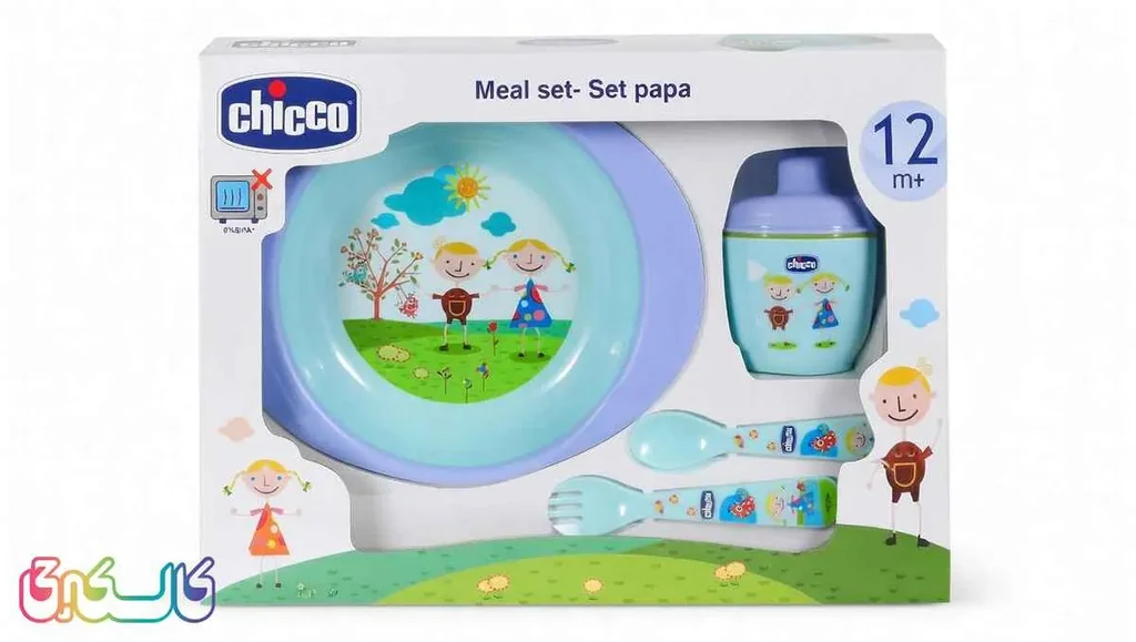 سرویس غذاخوری 4 تكه چیكو شبنم Chicco