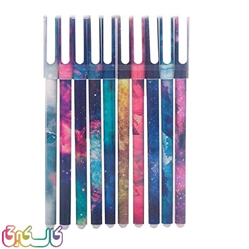 روان نویس مدل هپی دی طرح کهکشانی بسته 10 عددی