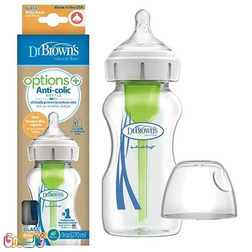 شیشه شیر دکتر براونز مدل D91700 گنجایش 270 میلی لیتر