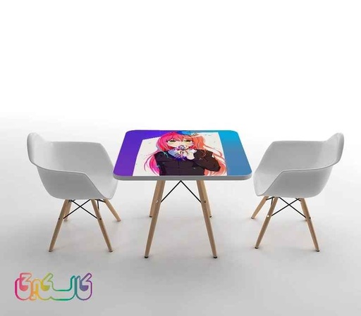 ست میز و صندلی کودک طرح انیمه